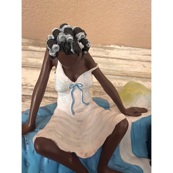 Annie Lee Sass 'n Class "Blue Monday" 1998 African American Decor - No Box - Picture 8 of 13